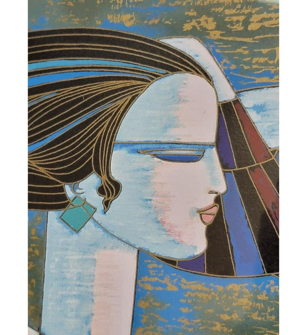 Ting Shao Kuang American Chinese B1939 Ting Shao Kuang Signed Limited