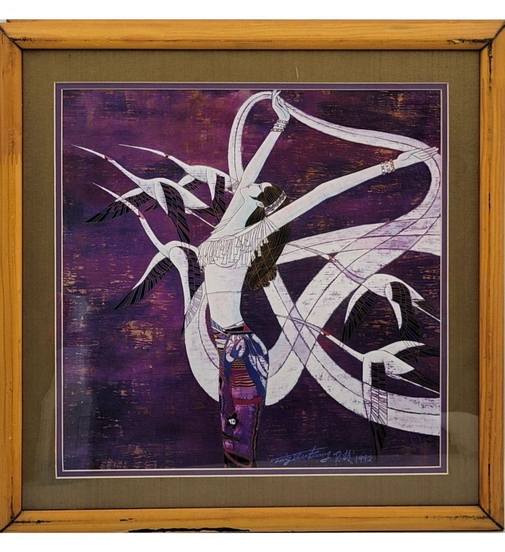 Ting Shao Kuang A Pair Of Lithograph Prints MutualArt