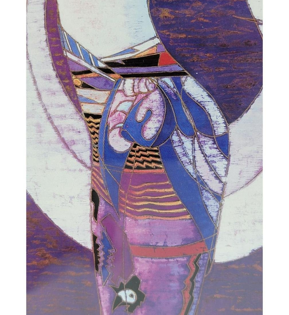 Ting Shao Kuang A Pair Of Lithograph Prints MutualArt