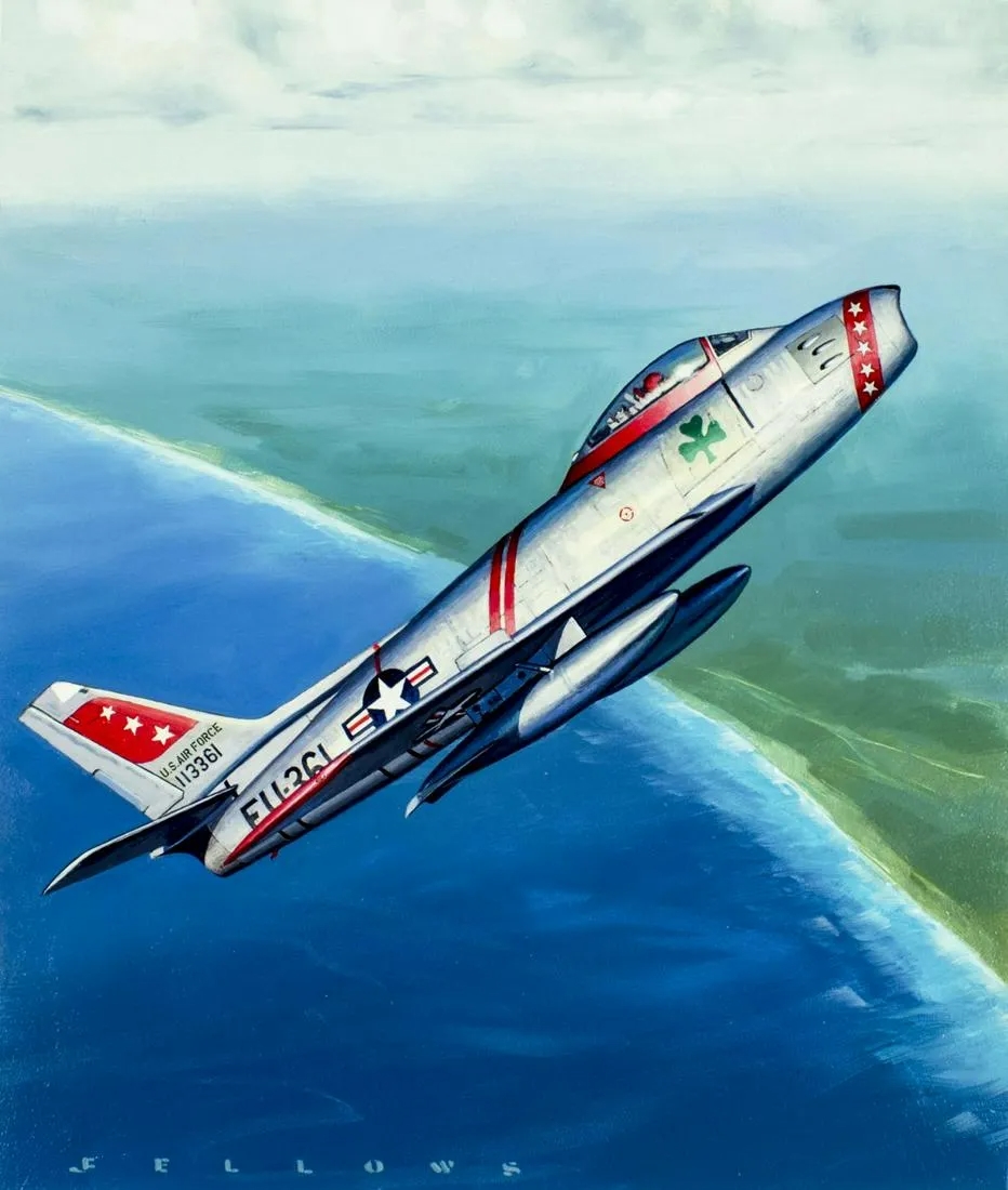 Jack Fellows | North American F-86 Sabre (1997) | MutualArt