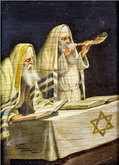 Two Rabbis - F. Lettau