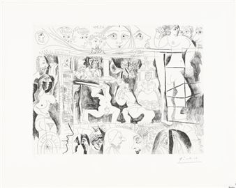 Pab­lo Pi­cas­so Suite 156 with Kubra Khade­mi - Museum Ludwig, Cologne