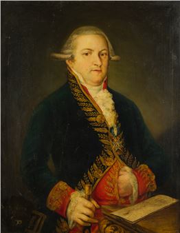 "Retrato de Ventura Caro, mariscal y capitán general" - José Luis Suárez Guanes