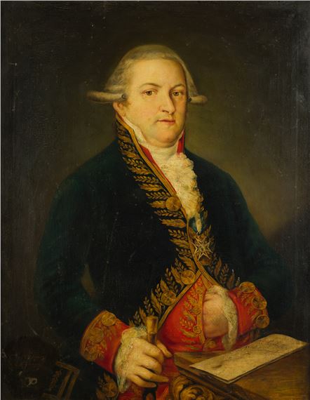 "Retrato de Ventura Caro, mariscal y capitán general" - José Luis Suárez Guanes