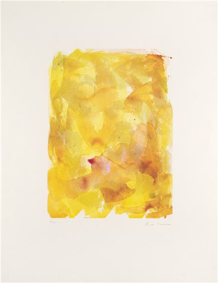 o.T by Gotthard Graubner, 1989