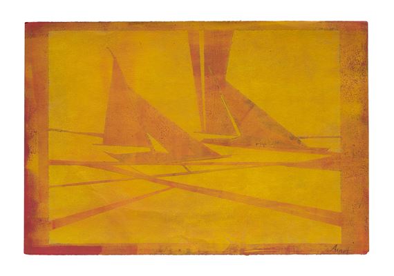 Zwei Segelboote - Gertrud Arndt