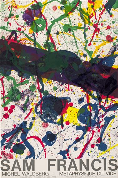 physics of the Void　Sam Francis Sam Francis: Metaphysics Of The Void by WALDBERG, Michel