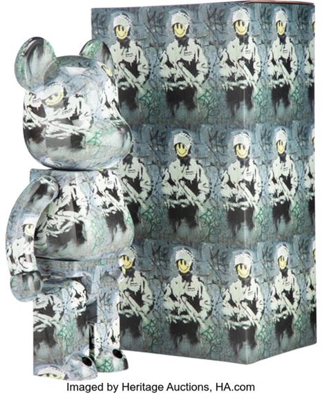BE@RBRICK RIOT COP 1000％ ベアブリック BRANDALISM banksy