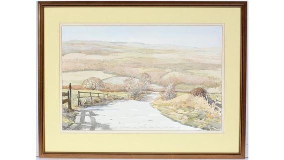 Derwent Valley from Burnopfield by George Hutchinson, January 1986