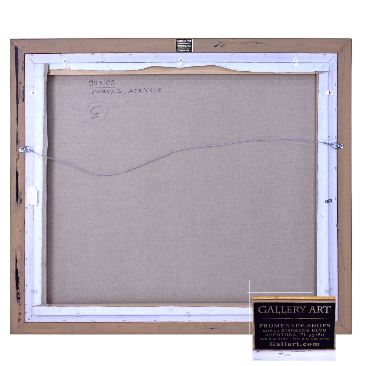 Artwork by Boris Geldman, Still Life Flowers on a Table Top, Made of Acrylic on Canvas