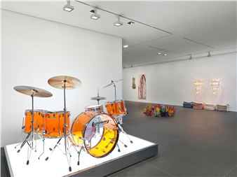 John Armleder: Furniture Sculptures - Andrea Caratsch Gallery, St. Moritz