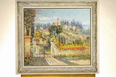 Artwork by August Alexander Wendehals, UNTITLED, Made of oil/canvas