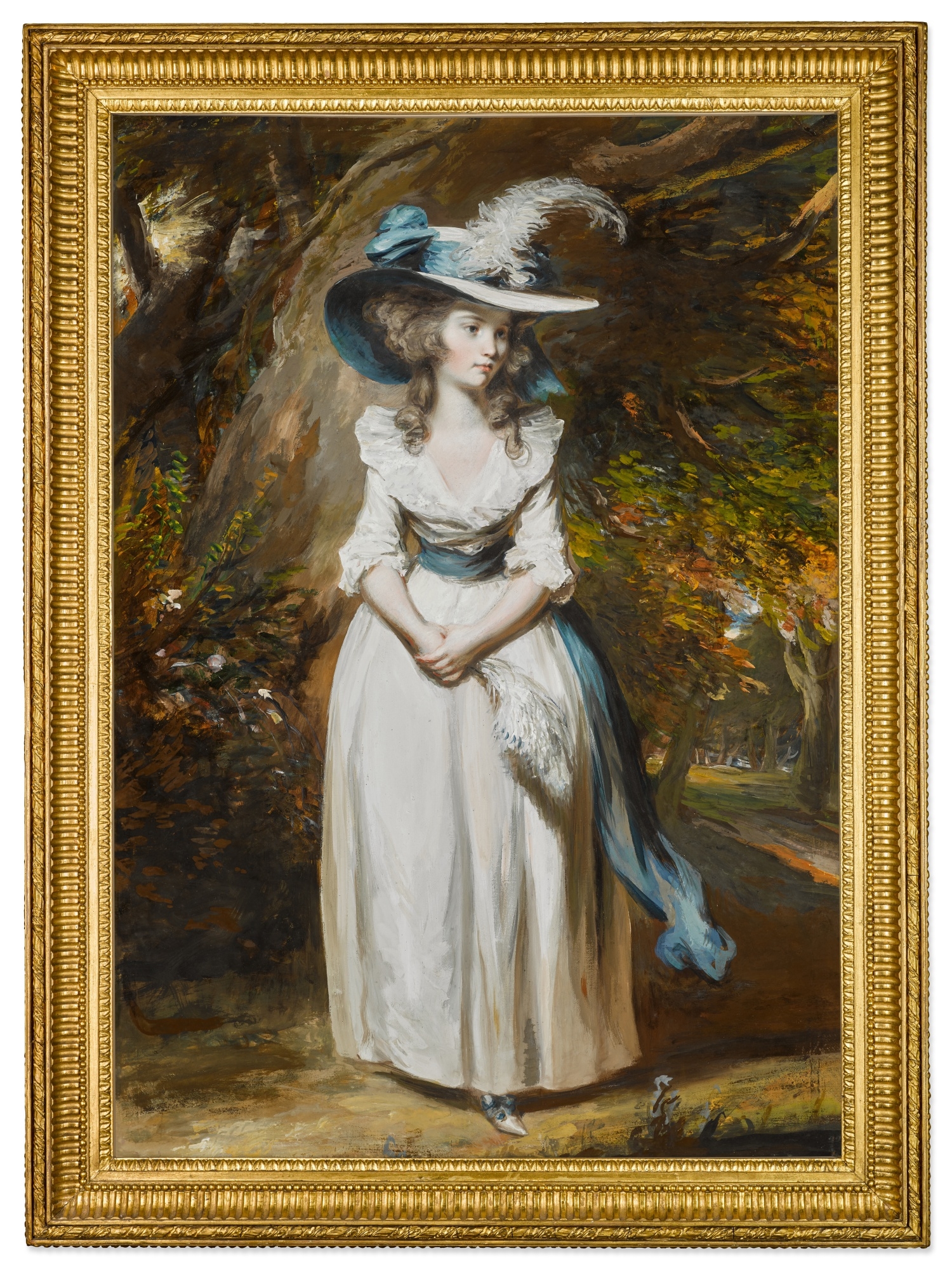 Daniel Gardner | Portrait of Mary Whitbread, later Lady Grey (-1858 ...