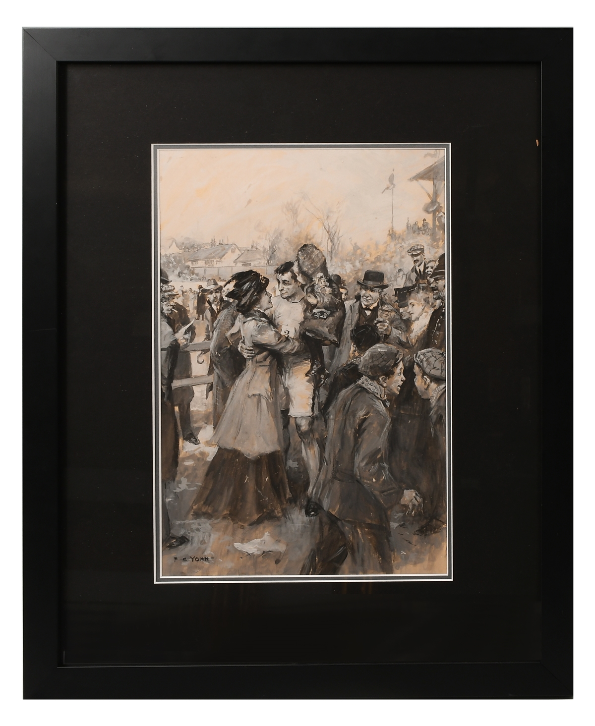Frederick Coffay Yohn | Illustration for Scribner's Magazine ''The ...