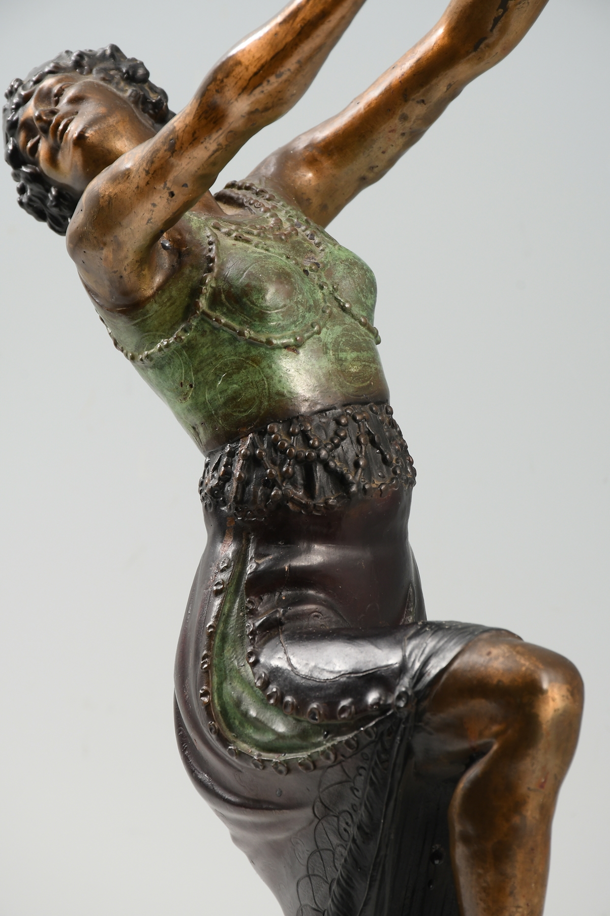 Joé Descomps | DECO DANCER PATINATED BRONZE AFTER DESCOMPS | MutualArt