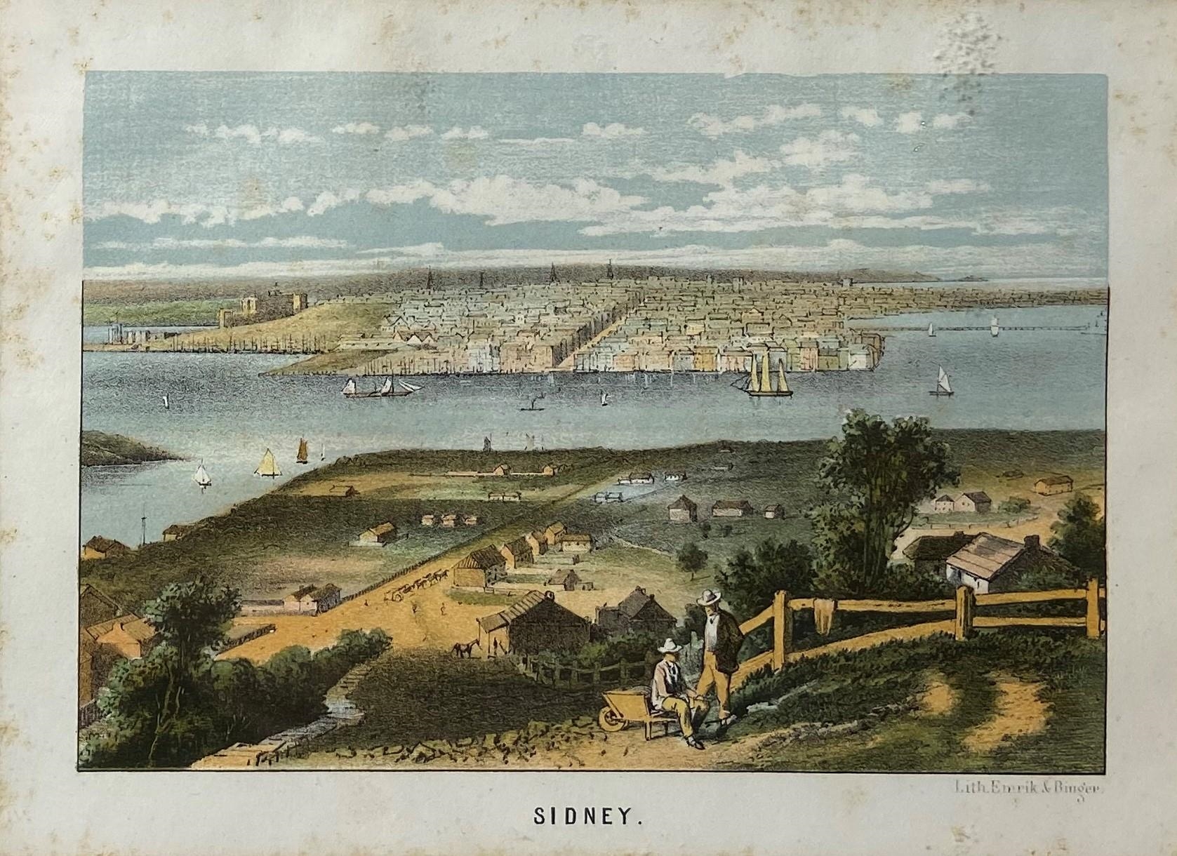 Charles Binger | EMRIK & BINGER (Lithograph) Sidney | MutualArt
