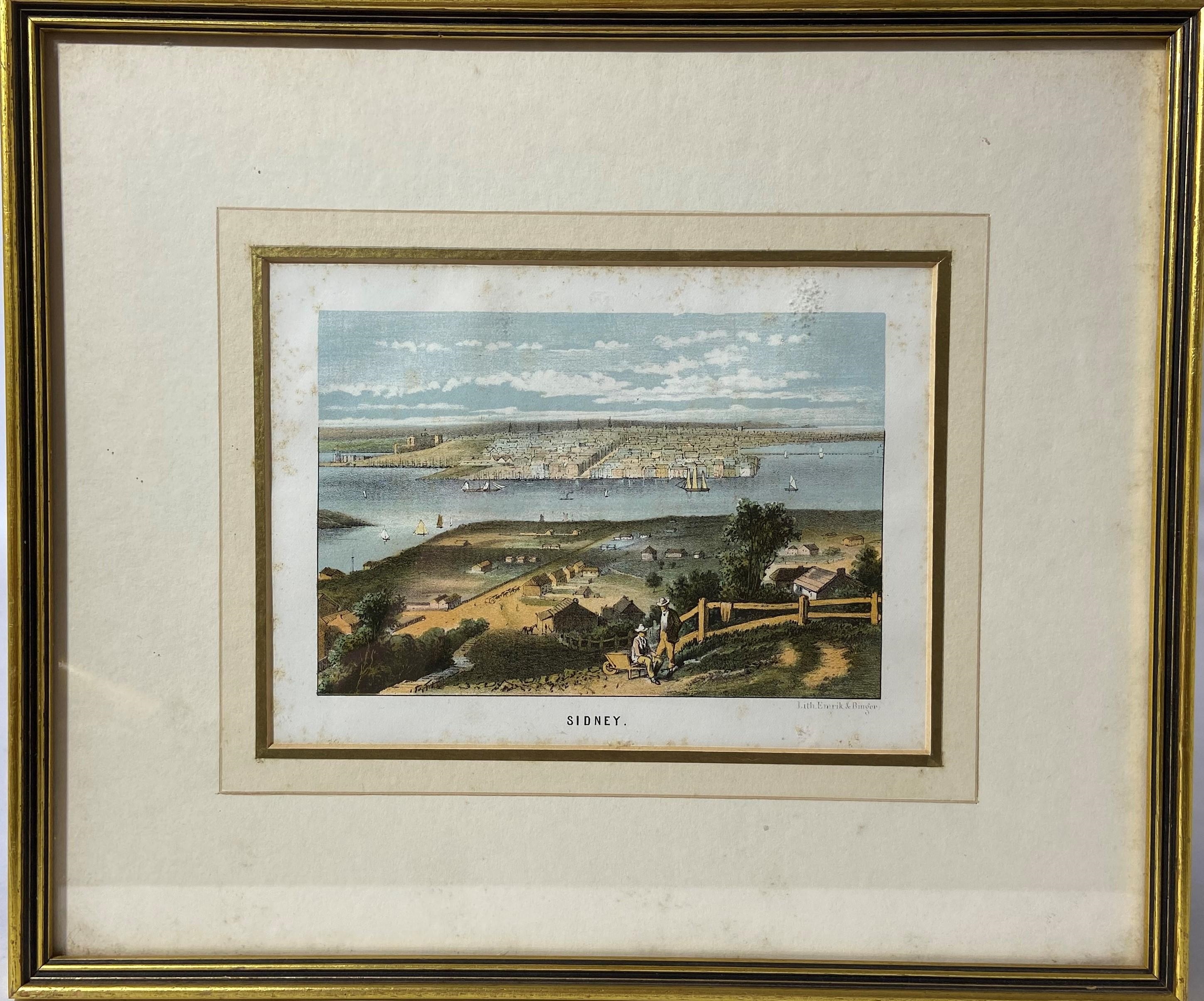 Charles Binger | EMRIK & BINGER (Lithograph) Sidney | MutualArt