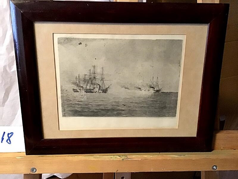 Carl Ludvig Thilson Locher | Three etchings and prints with motifs from ...