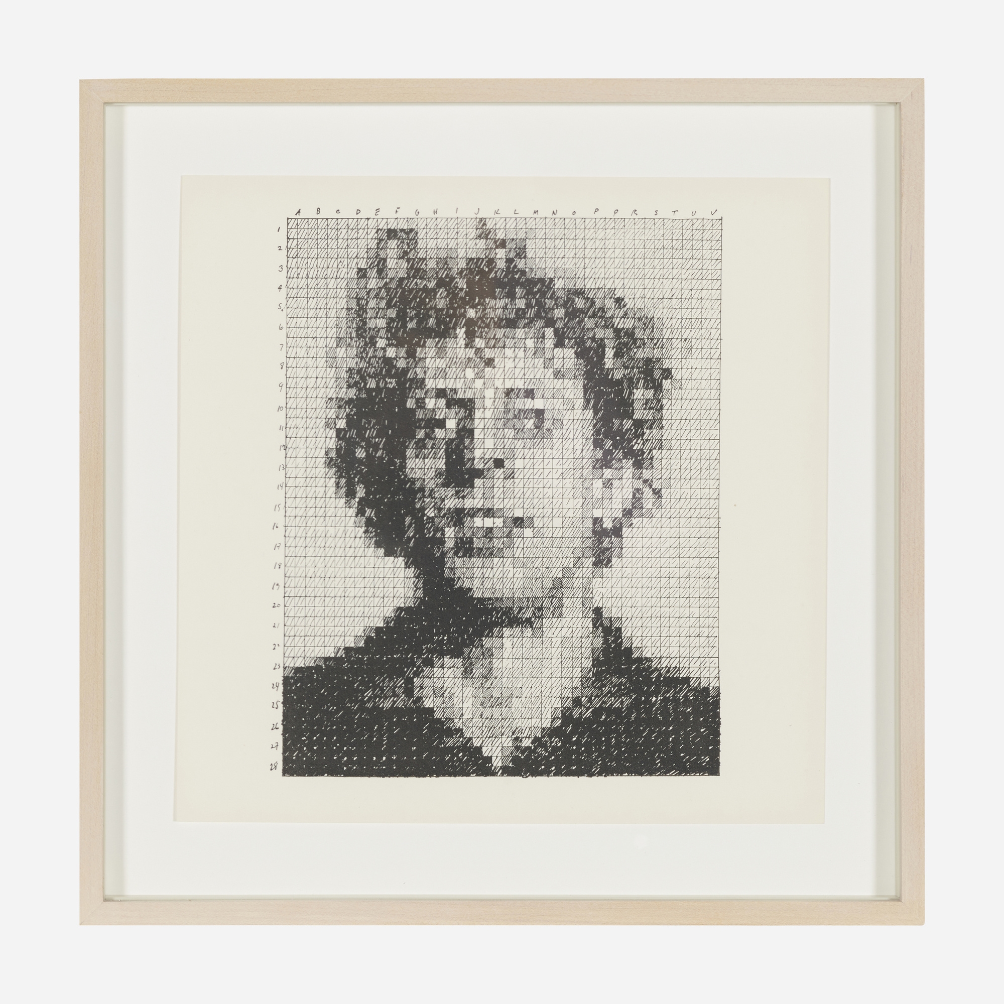 Chuck Close Phil (1976) MutualArt