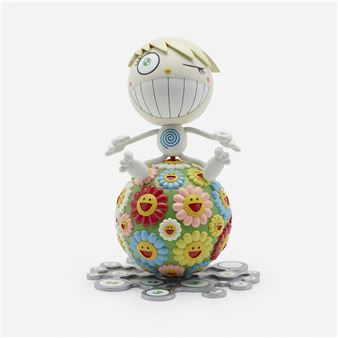 Takashi Murakami | Oval (Mr. Wink, Cosmos Ball) (2000) | MutualArt