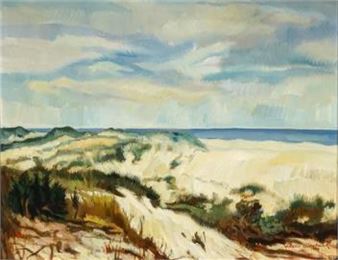 Beach Scene - Wilson Binebrink