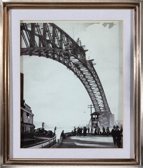 arch in the sky by Harold Cazneaux, 1930