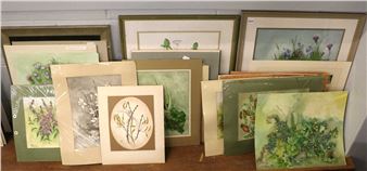 ''On the patio in Africa'' - Eleanor Patricia Dyson