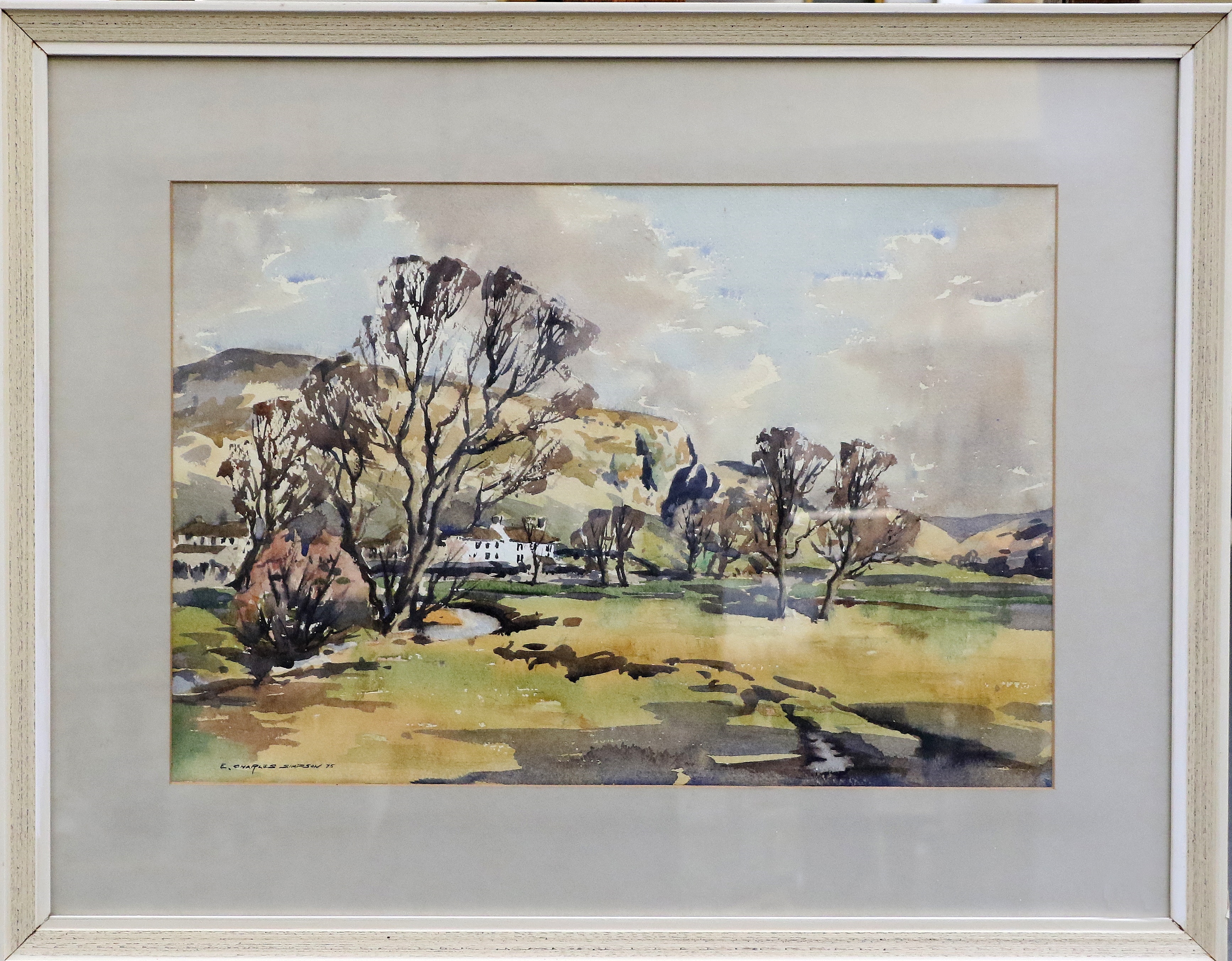 Artwork by Vincent Veldhuysen, Skating Scene on a Frozen River, Made of oil on canvas