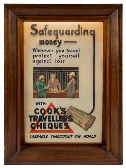 Thomas Cook | ADVERTISING 3D LIGHT BOX (1930) | MutualArt