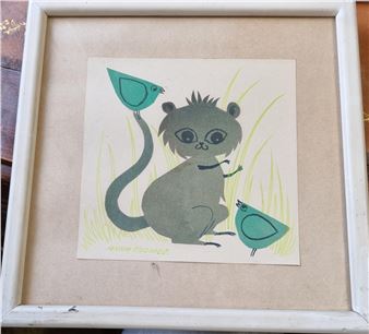 A caricature  by Anna Coomes, - Anna Coomes