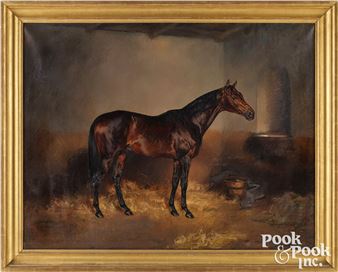 the race horse Mad Hatter - Ignac Konrad