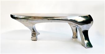 A “Baronia” desk, designed by Philippa von Bastha, - Philippa von Bastha