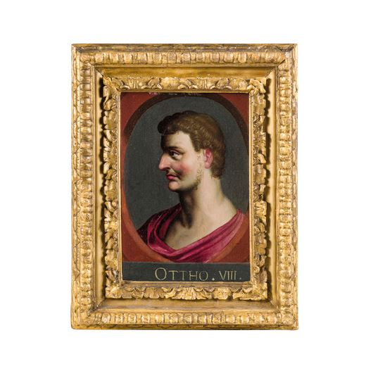 Coppia di ritratti di Imperatori by Otto van Veen