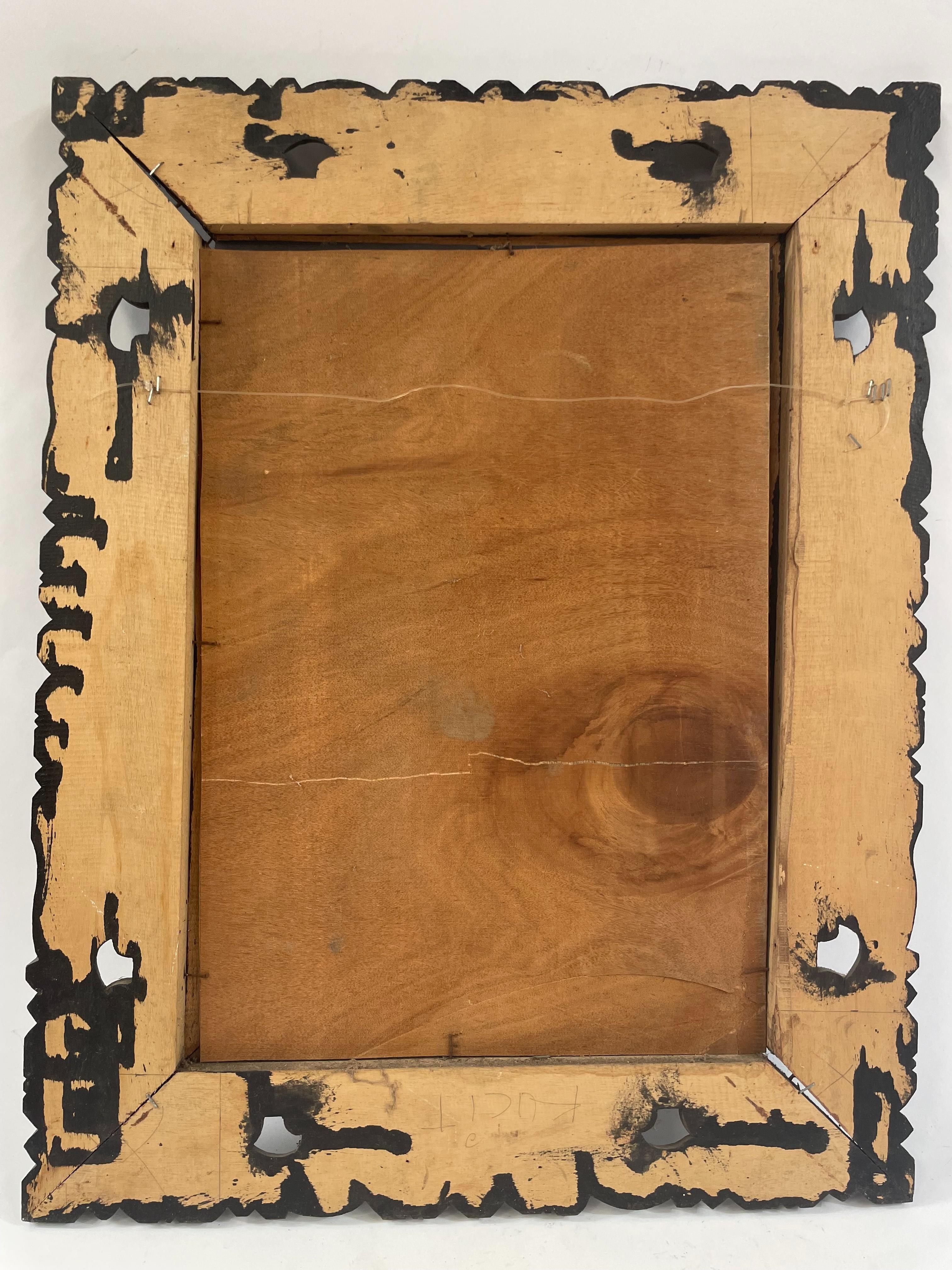 Artwork by I Wayan Dolik, Goddess Saraswati, Made of Pen, ink & watercolour on paper