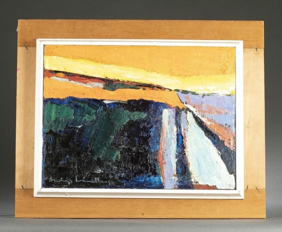 Artwork by Andrejs Lindbergs, Untitled, Made of Oil on board