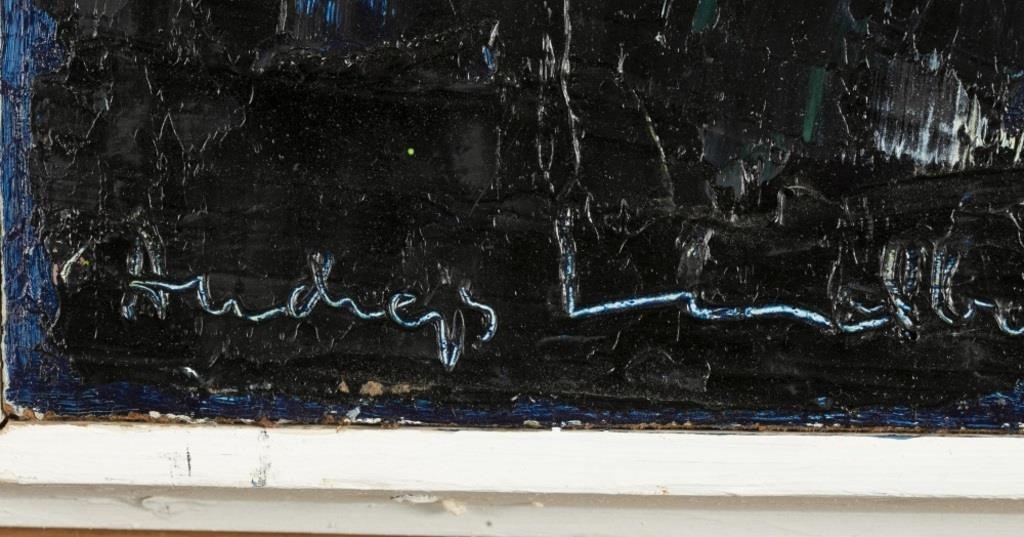 Artwork by Andrejs Lindbergs, Untitled, Made of Oil on board