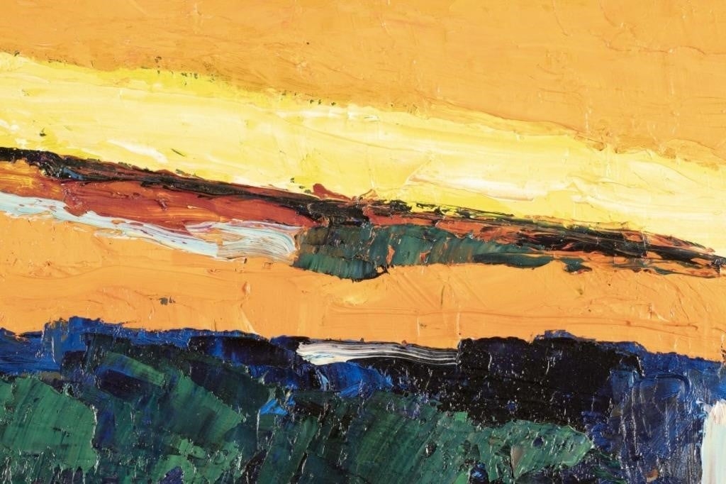 Artwork by Andrejs Lindbergs, Untitled, Made of Oil on board