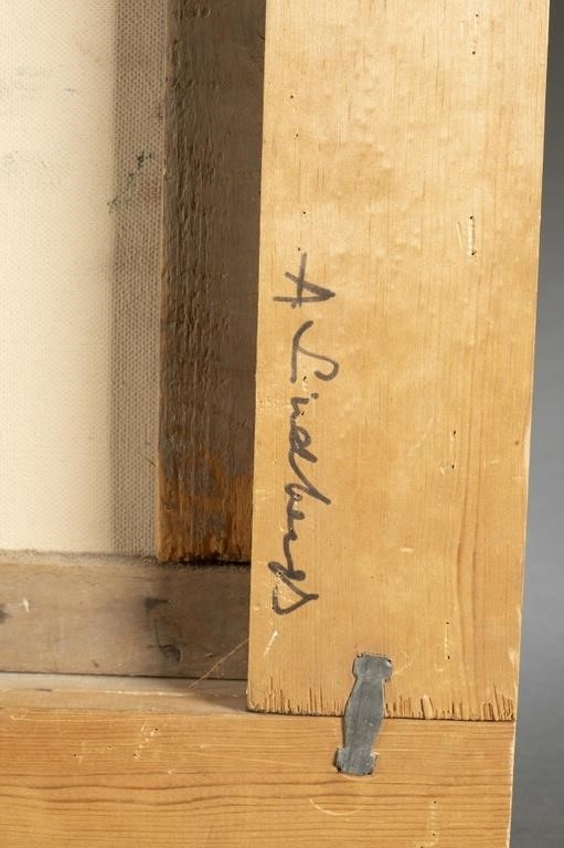 Artwork by Andrejs Lindbergs, Untitled, Made of Oil on board