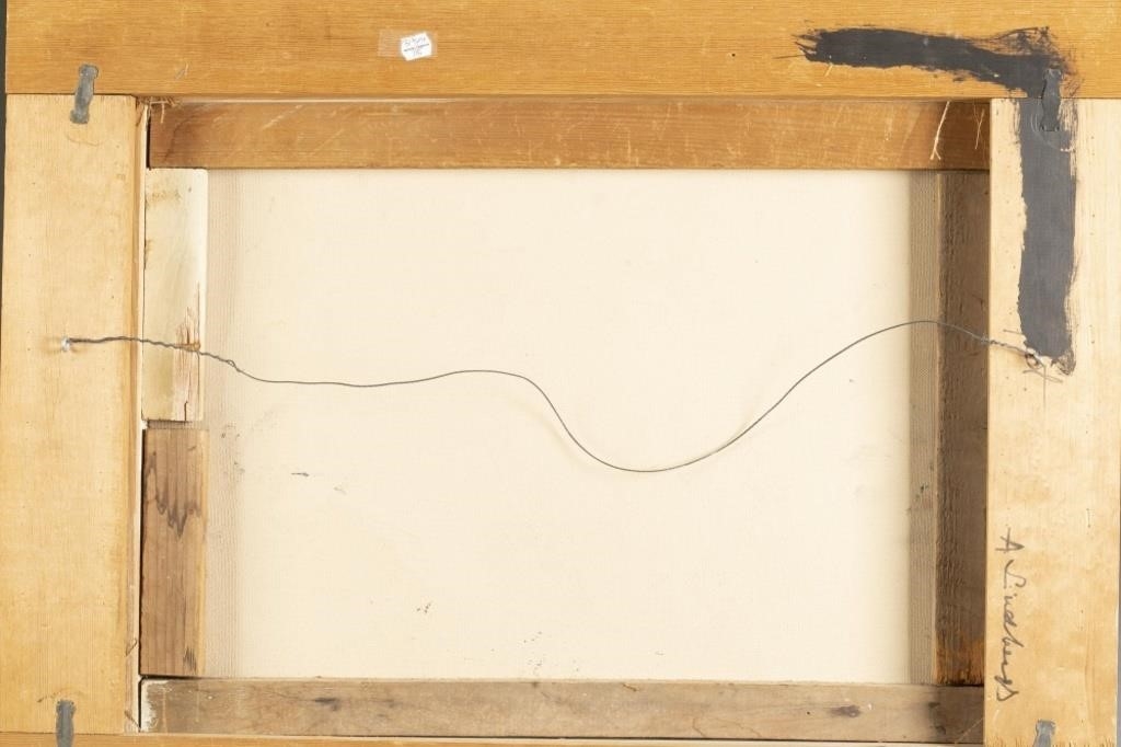 Artwork by Andrejs Lindbergs, Untitled, Made of Oil on board