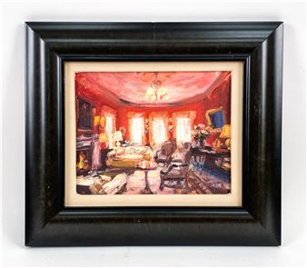 TRENT GUDMUNDSEN, UTAH (B. 1978) OIL ON PANEL - Trent Gudmundsen