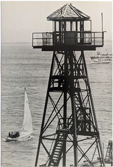 Vintage Alcatraz Original Photo by Ron Laytner  - Ron Laytner