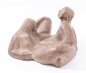 Chuck Dodson Mid-Century Modern Erotic Sculpture - Chuck Dodson
