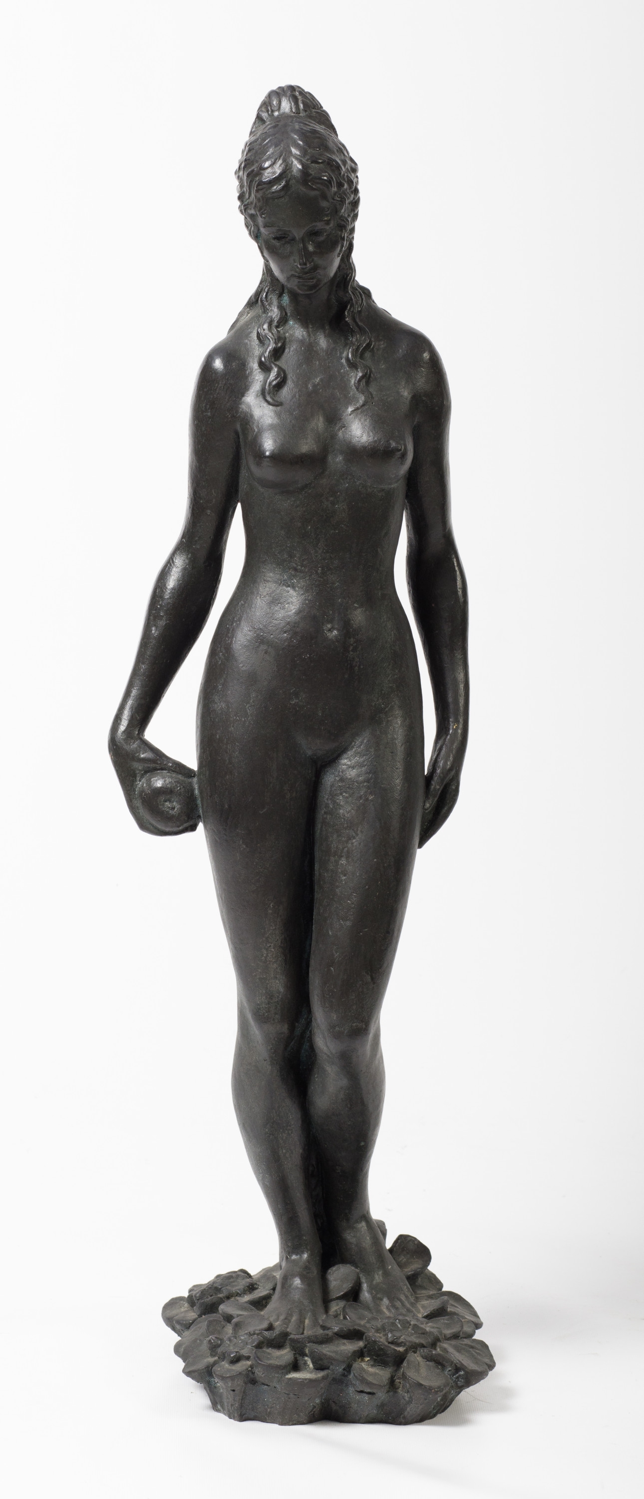 Artwork by Manolo Rodríguez Vázquez, Eva, Made of patinated bronze