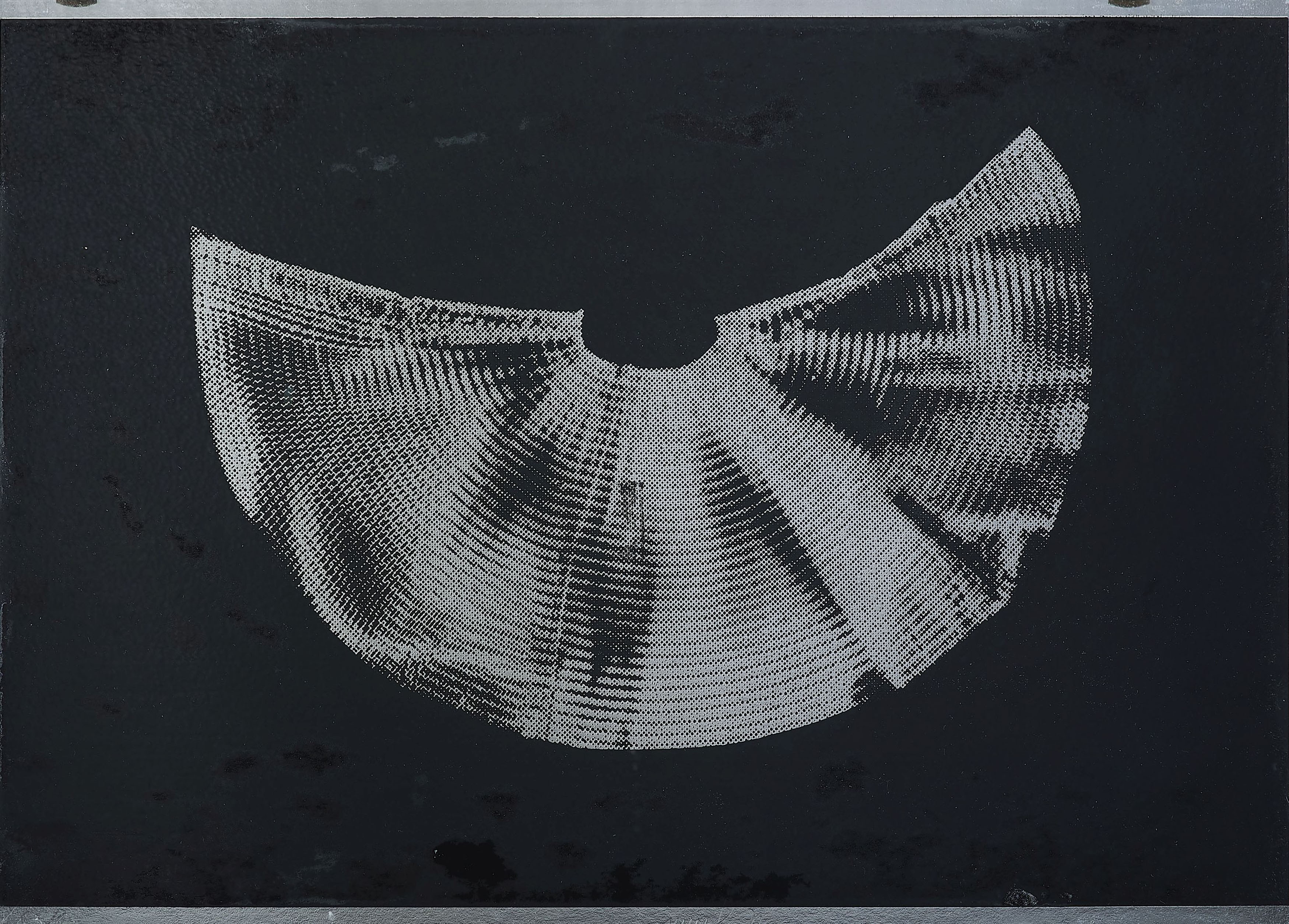 Artwork by Heinz Mack, Kleiner Flügel., Made of Silkscreen