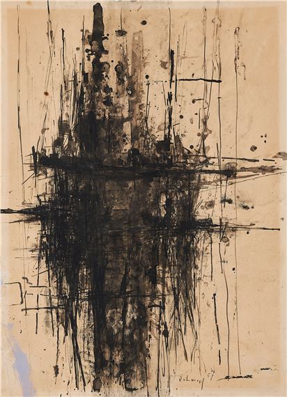 Untitled. by Karl Fred Dahmen, 1957