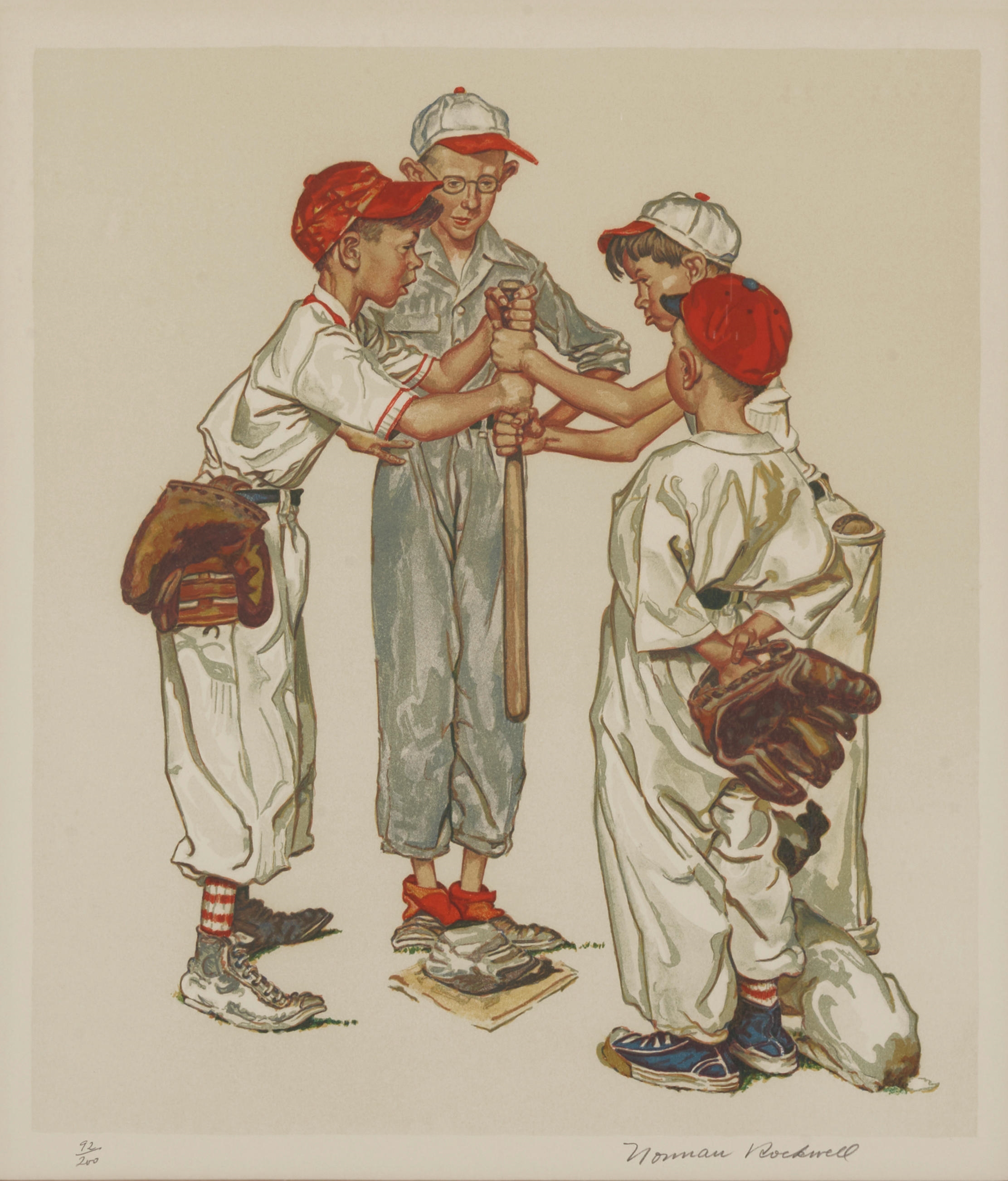 Norman Rockwell Sports Portfolio (1977) MutualArt