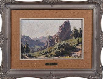 Paisaje montañoso - Alfonso Parras Vílchez