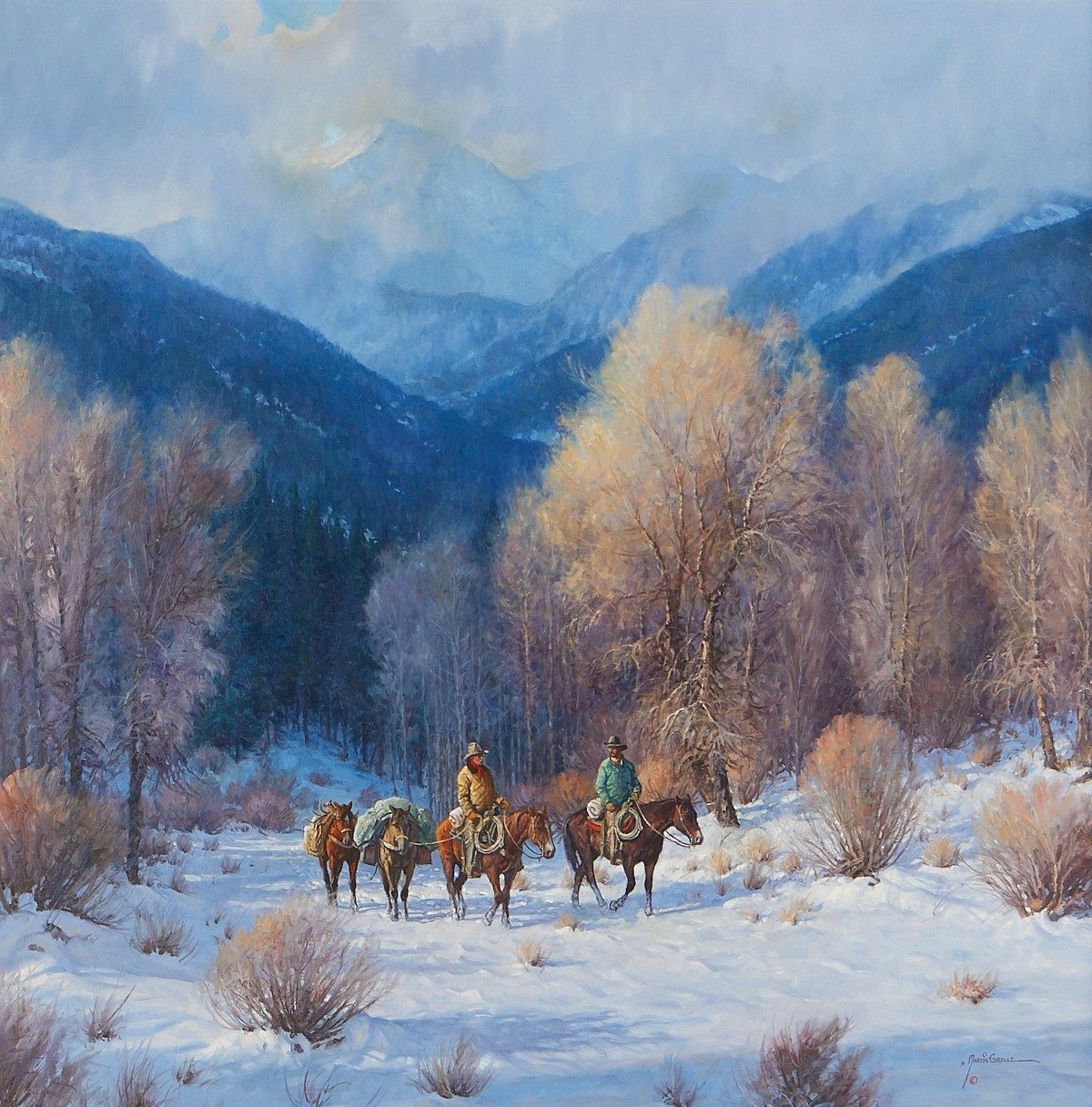 Martin Grelle | Warriors (1996) | MutualArt