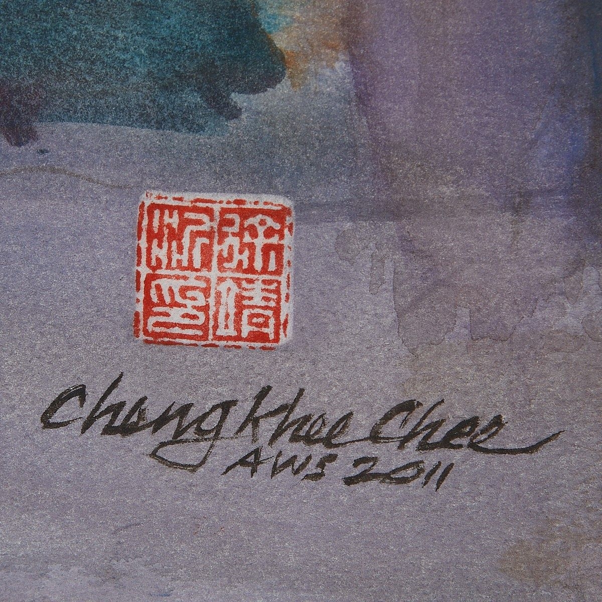 Artwork by Cheng Khee Chee, Cheng-Khee Chee "Morocco" Watercolor, Made of Watercolor on paper