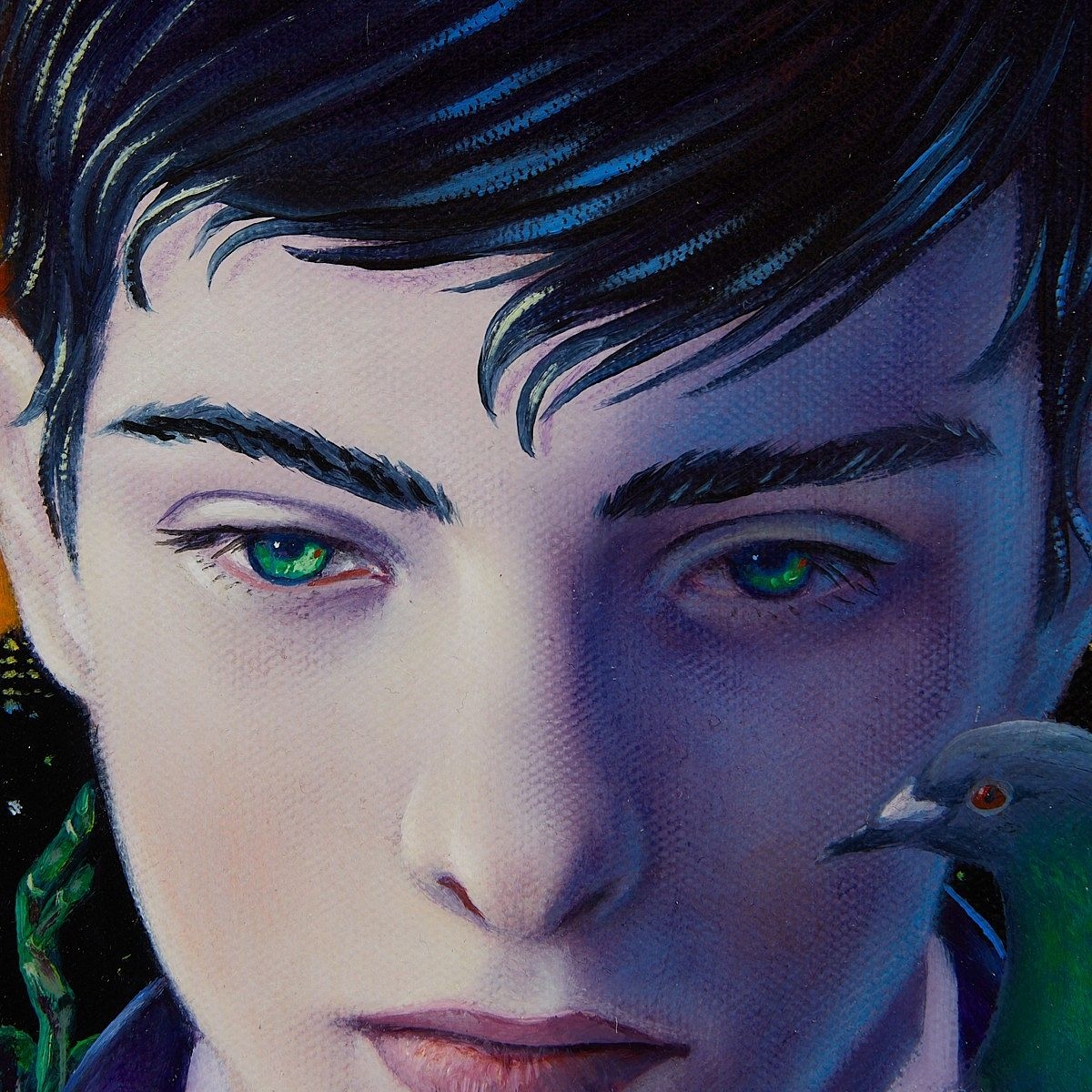 Artwork by Ryan Martin, Ryan Martin "Midnight City" Oil on Canvas 2013, Made of Oil on canvas